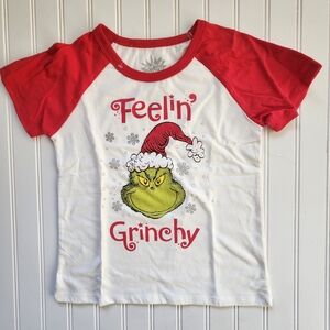 The Grinch short sleeve shirt fir kids Unisex Feelings Grinchy Sz L (14)